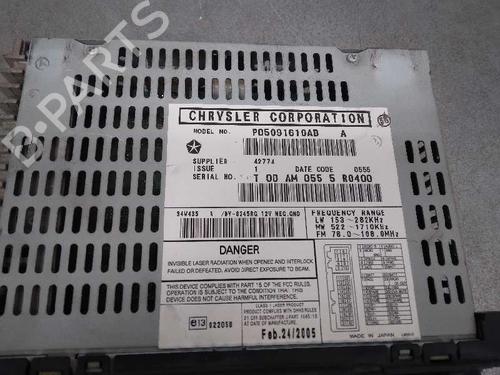 Radio JEEP CHEROKEE (KJ) 2.8 CRD 4x4 | BP3417809E6 