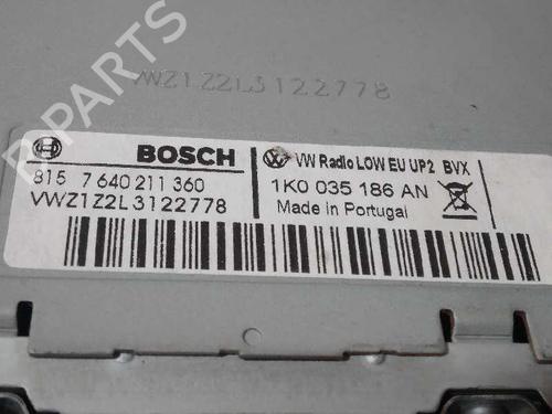 Bilradio VW TOURAN (1T3) 1.6 TDI | BP13882186E6 