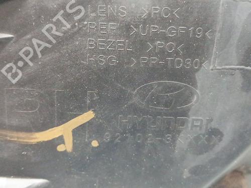 Right headlight HYUNDAI SONATA V (NF) 2.0 CRDi | BP19710620C29 