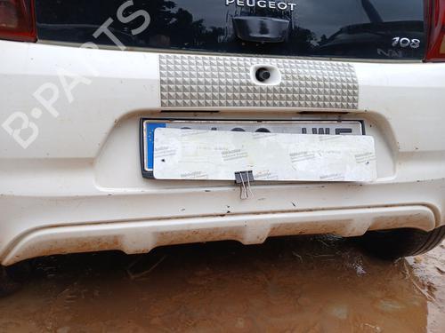 Rear bumper PEUGEOT 108  | BP23660314C8 