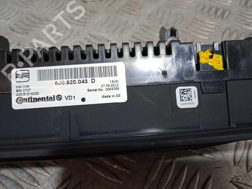 Climate control SEAT IBIZA IV (6J5, 6P1)  | BP13659564I5 