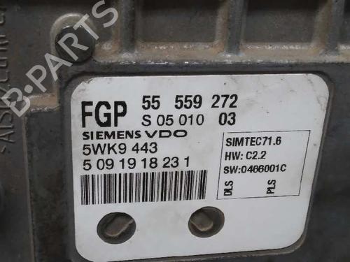 Engine control unit (ECU) OPEL ASTRA H GTC (A04)  | BP16585128M57 