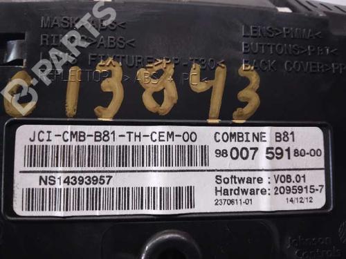 Instrument cluster CITROËN DS5  | BP9853838C47 