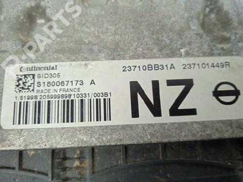 Engine control unit (ECU) NISSAN QASHQAI / QASHQAI +2 I (J10, NJ10, JJ10E) 1.5 dCi | BP7628400M57 