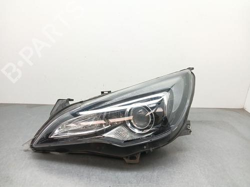 Used Left headlight OPEL ASTRA J GTC 1.4 Turbo (08) (140 hp) 31010218