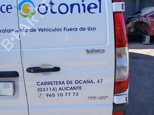 Dør højre bagtil MERCEDES-BENZ VITO / MIXTO Van (W639) 110 CDI (639.601, 639.603, 639.605) (95 hp) 31160026