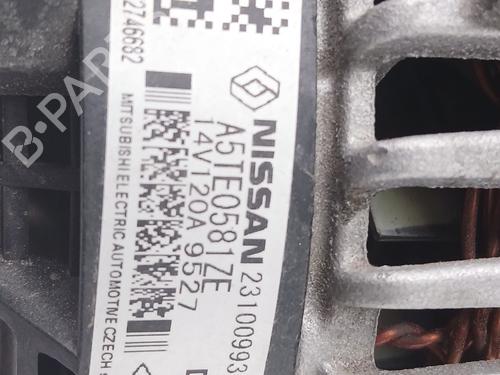 Generator RENAULT MEGANE IV Hatchback (B9A/M/N_) 1.3 TCe 140 (B9NB) | BP31339363M7 