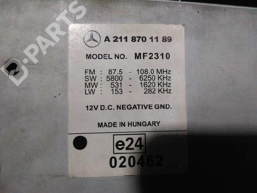 Radio MERCEDES-BENZ E-CLASS T-Model (S211)  | BP7113696E6 