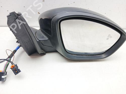 Used Right mirror OPEL CORSA F (P2JO) 1.2 (68) (101 hp) 21595062