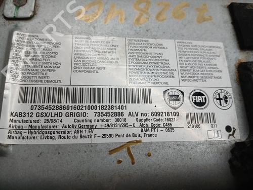 Airbag Kit FIAT 500 (312_) 1.2 (312AXA1A) | BP20931901C86 