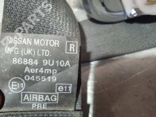 Front right seatbelt NISSAN NOTE (E11, NE11)  | BP12194595I25 