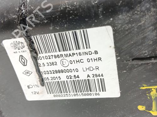 Right headlight RENAULT CLIO IV (BH_) 1.2 16V (BHA1, BHAK, BHMG, BHMK) | BP27315744C29 - Image 5