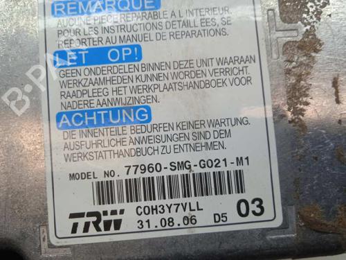 ECU airbags HONDA CIVIC VIII Hatchback (FN, FK) 2.2 CTDi (FK3) | BP13647841M53 