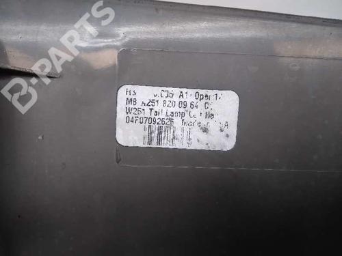 Left taillight MERCEDES-BENZ R-CLASS (W251, V251) R 300 CDI 4-matic (251.020) | BP10775485C34 