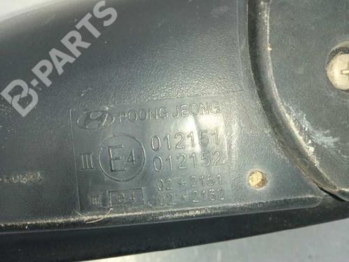 Right mirror HYUNDAI ELANTRA III (XD)  | BP8066075C27 