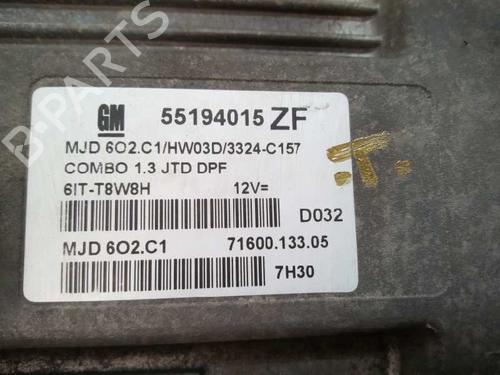 Engine control unit (ECU) OPEL COMBO Box Body/MPV 1.3 CDTI 16V | BP19057462M57 