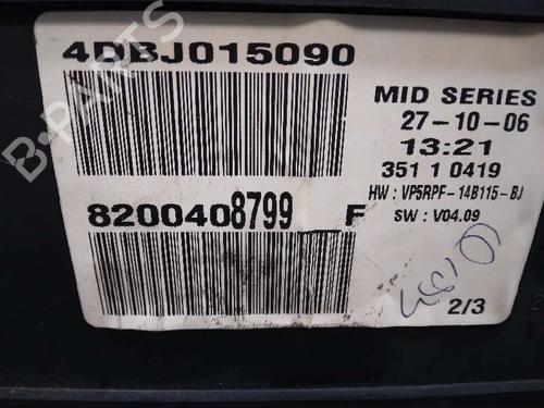 Instrument cluster RENAULT MEGANE II Coupé-Cabriolet (EM0/1_) 2.0 dCi | BP16838368C47 