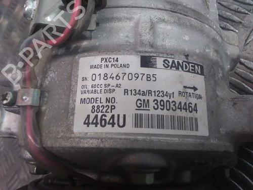 AC compressor OPEL ASTRA K (B16) 1.6 CDTi (68) | BP11769670M34 