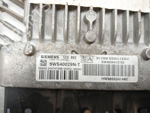 Engine control unit (ECU) PEUGEOT 307 SW (3H) 2.0 HDi 135 | BP29826873M57