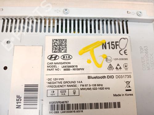 Radio KIA STONIC (YB) 1.4 CVVT | BP38098429E6 - Image 4