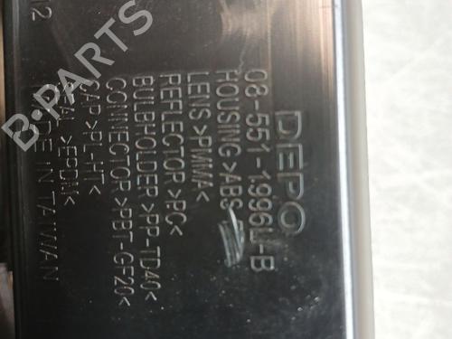 Left taillight DACIA DUSTER (HS_)  | BP29631221C34 
