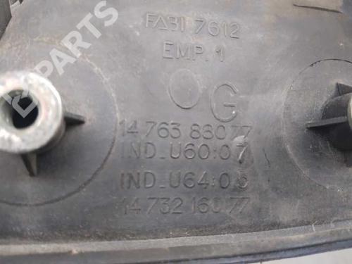 Front left exterior door handle CITROËN JUMPY I (U6U_)  | BP11222246C128 