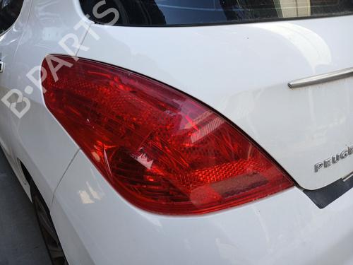 Used Left taillight PEUGEOT 308 I (4A_, 4C_) 1.6 HDi (109 hp) 28356337