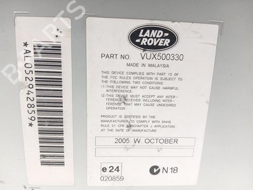 Radio LAND ROVER DISCOVERY III (L319) 4.4 4x4 | BP19408520E6 