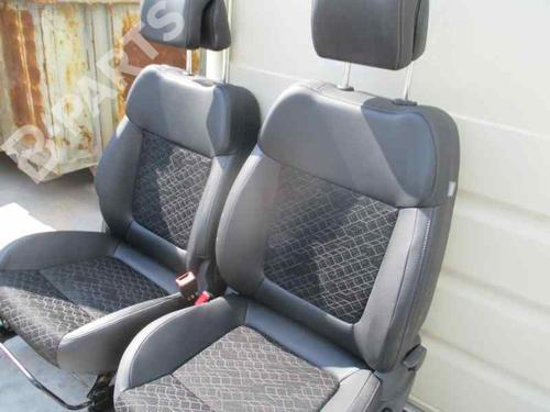 Seats set PEUGEOT 3008 MPV (0U_) 1.6 HDi (114 hp) MIXTOS | NEGRO