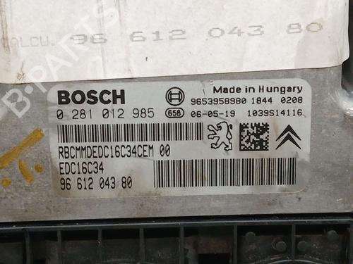 Engine control unit (ECU) CITROËN C4 I (LC_)  | BP19878151M57 
