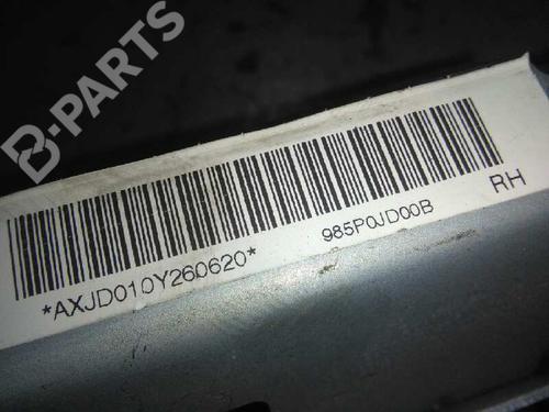 Right curtain airbag NISSAN QASHQAI I (J10, NJ10) 1.5 dCi | BP4840368C12 