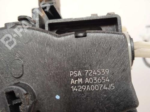 Rear left lock PEUGEOT 3008 I MPV (0U_) 1.6 HDi | BP9848723C100 