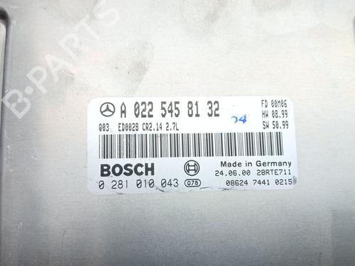 Engine control unit (ECU) MERCEDES-BENZ E-CLASS (W210) E 270 CDI (210.016) | BP28812717M57 