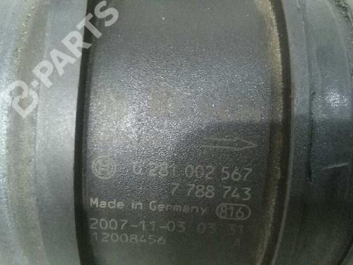 Mass air flow sensor BMW 1 (E81) 118 d | BP5092356M95 
