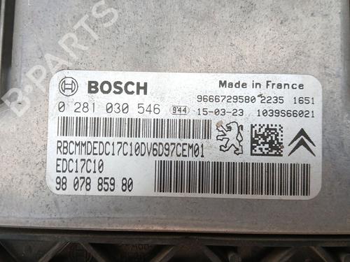 Engine control unit (ECU) CITROËN C-ELYSEE (DD_) 1.6 HDI 92 | BP28211200M57