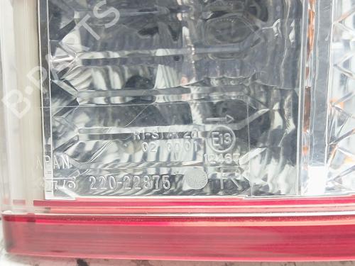 Right taillight HONDA INSIGHT (ZE_) 1.3 IMA (ZE28, ZE2) | BP34582846C35  - Image 6