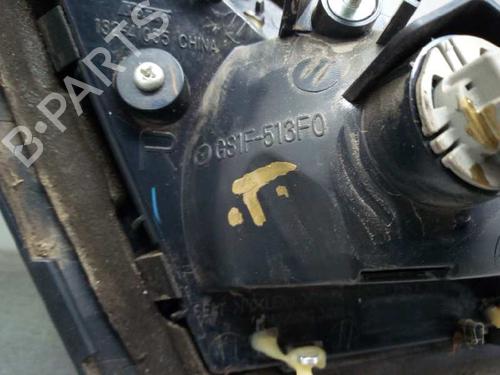 Højre baglygte bagklap MAZDA 6 Hatchback (GH)  | BP16025083C80 