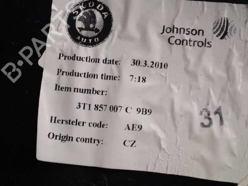 Airbag Kit SKODA SUPERB II Estate (3T5) 2.0 TDI 16V | BP10228282C86 