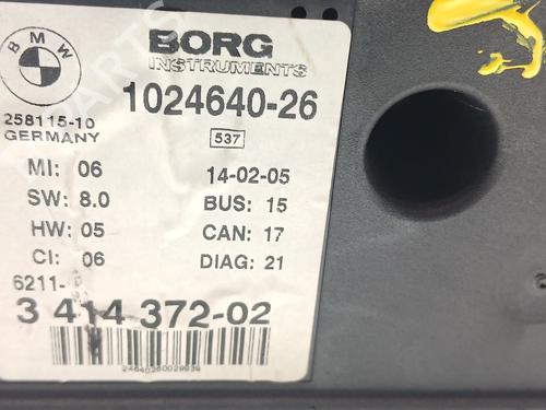 Instrument cluster BMW X3 (E83) 2.0 d | BP34275639C47 - Image 6