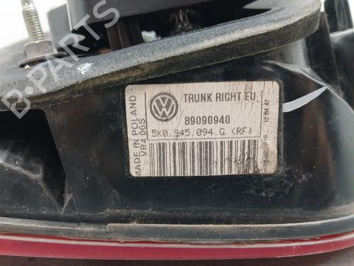 Right tailgate light VW GOLF VI (5K1) 1.6 TDI | BP29749905C80