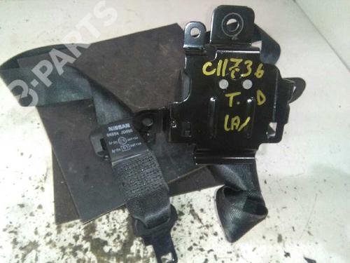 Rear center seatbelt NISSAN QASHQAI I (J10, NJ10) 1.5 dCi | BP12193384I27 