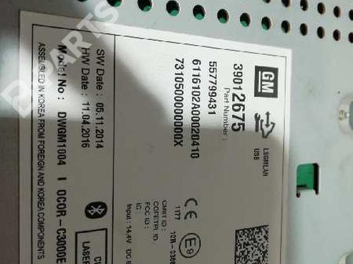 Radio OPEL CORSA E (X15) 1.4 (08, 68) | BP6594748E6 