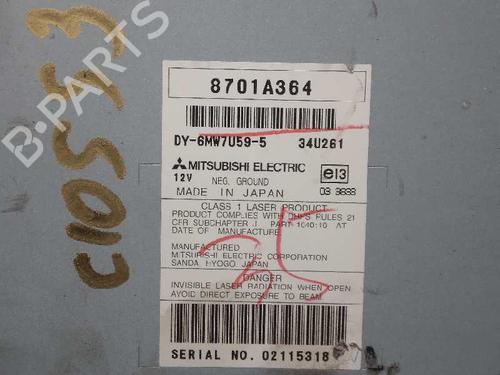 Radio MITSUBISHI LANCER VIII Sportback (CX_A)  | BP13938118E6 