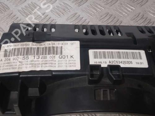 Instrument cluster MERCEDES-BENZ C-CLASS (W204) C 220 CDI (204.002) | BP13419249C47