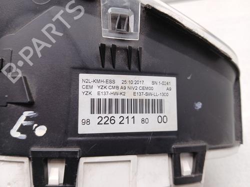 Instrument cluster PEUGEOT 208 I (CA_, CC_) 1.2 VTI 82 | BP25913980C47 