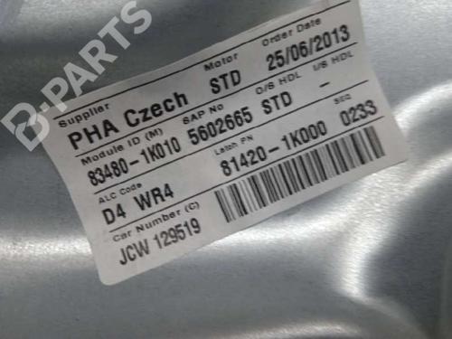 Rear right window mechanism HYUNDAI ix20 (JC) 1.6 CRDI | BP9581608C25 