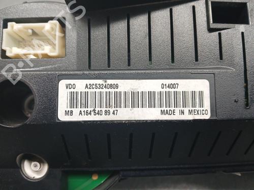 Instrument cluster MERCEDES-BENZ M-CLASS (W164) ML 420 CDI 4-matic (164.128) | BP31356138C47 