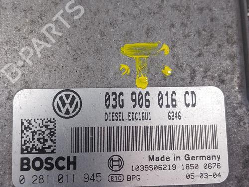 Engine control unit (ECU) VW TOURAN (1T1, 1T2) 1.9 TDI | BP23071815M57 
