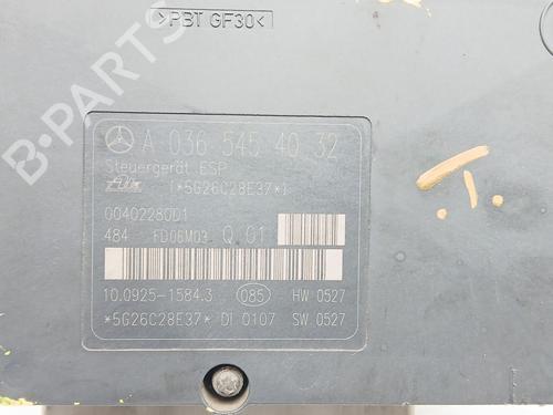 ABS pump MERCEDES-BENZ C-CLASS (W203) C 180 Kompressor (203.046) | BP29537764M43 
