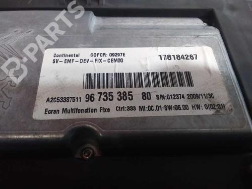 Instrument cluster CITROËN C4 Grand Picasso I (UA_)  | BP11180761C47 
